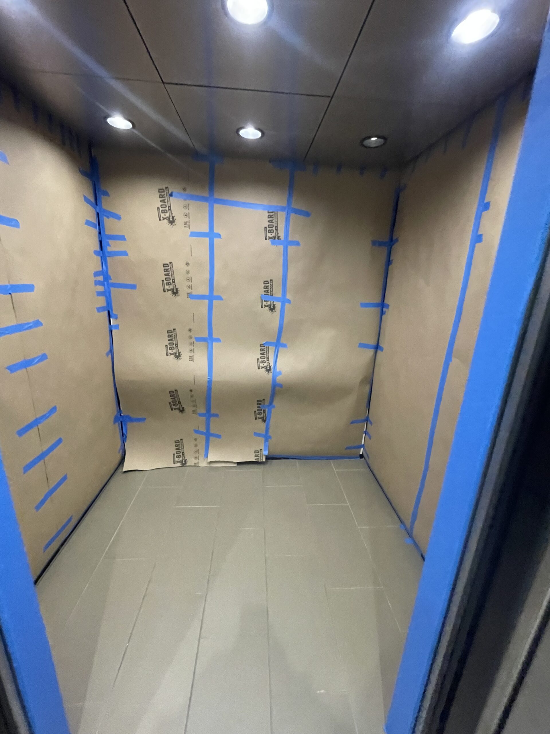 Local moving in Irvine. Movers preparing for same-day move