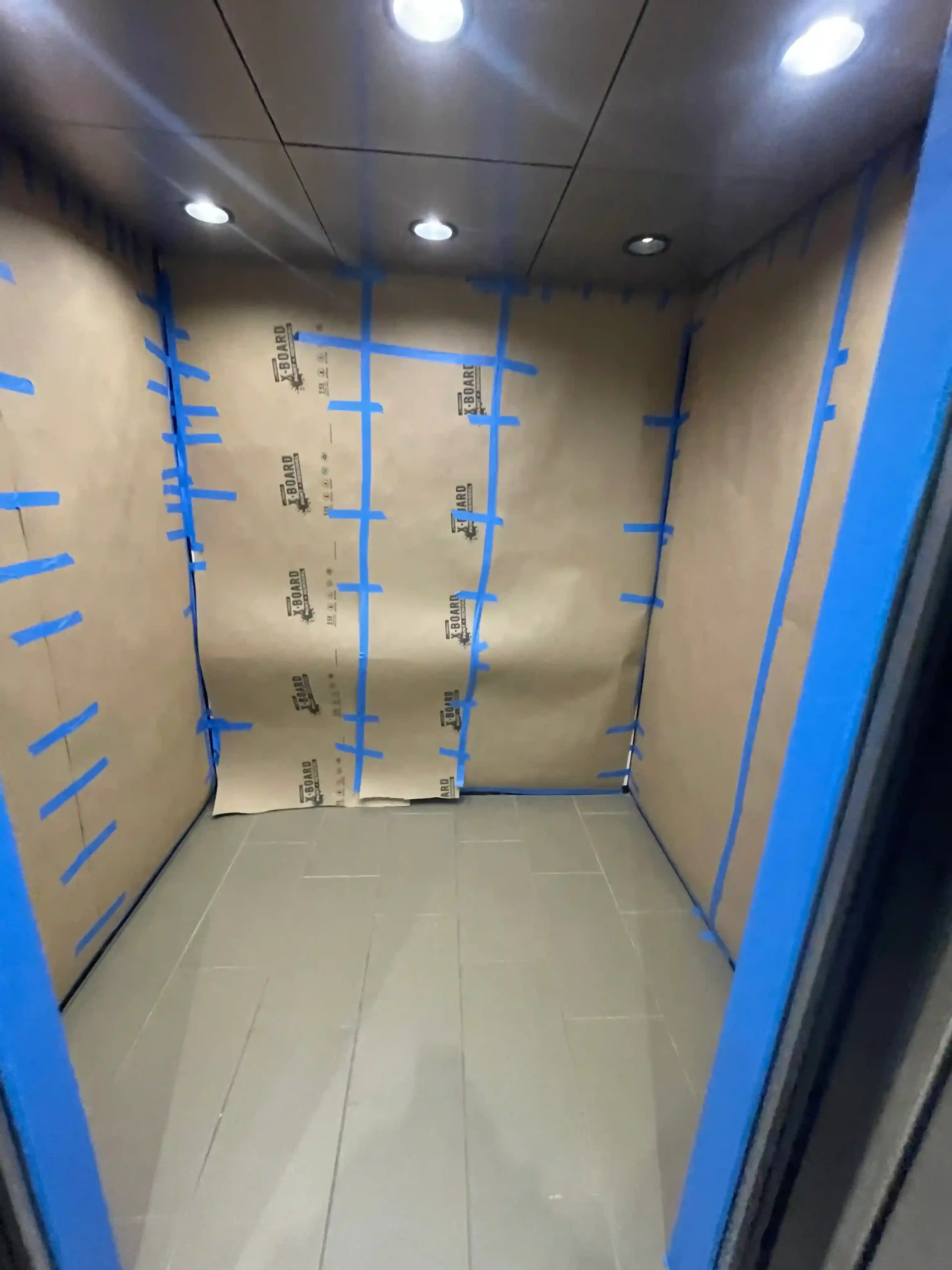 Local moving in Irvine. Movers preparing for same-day move