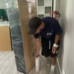 Furniture disassembly by Furniture Movers before moving