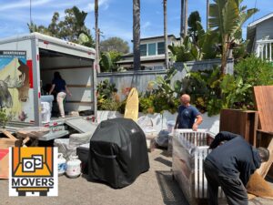 Packing services for moving near me for U-Haul and POD loading in Orange County